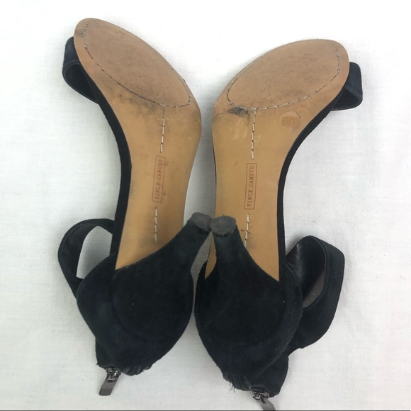 Vince Camuto Ankle Strap Heel Sandal shoes 6.5 M - Picture 8 of 11